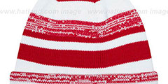 Wisconsin NCAA-STADIUM Knit Beanie Hat by New Era - 3rd View