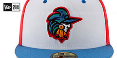 Woodpeckers COPA White-Red-Blue Fitted Hat by New Era - 3rd View