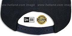 Yankees  CHAIN SNAPBACK Navy Hat by New Era - 3rd View