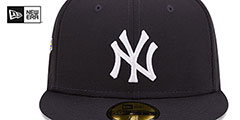 Yankees 1996 WORLD SERIES SIDE-PATCH UP Fitted Hat by New Era - 3rd View