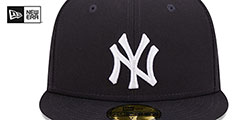 Yankees 1998 WORLD SERIES SIDE-PATCH UP Fitted Hat by New Era - 3rd View