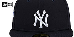 Yankees 2000 WORLD SERIES SIDE-PATCH UP Fitted Hat by New Era - 3rd View