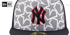 Yankees 2016 JULY 4TH STARS N STRIPES Fitted Hat by New Era - 3rd View