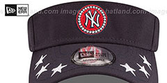 Yankees 2018 MLB ALL-STAR WORKOUT VISOR by New Era - 3rd View