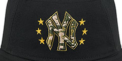 Yankees 2024 ARMED FORCES STARS N STRIPES BUCKET Hat by New Era - 3rd View