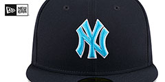 Yankees 2024 FATHERS DAY Fitted Hat by New Era - 3rd View