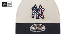 Yankees 2024 JULY 4TH STARS N STRIPES STRETCH SNAP Hat by New Era - 3rd View