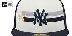 Yankees 2024 MLB ALL-STAR WORKOUT Fitted Hat by New Era - 3rd View