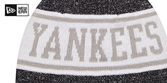 Yankees BANNER Knit Beanie Hat by New Era - 3rd View