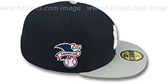 Yankees BAYCIK Navy-Grey Fitted Hat by New Era - 3rd View