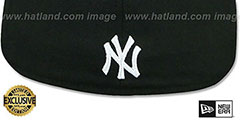 Yankees BRONX BOMBERS Black Fitted Hat by New Era - 3rd View