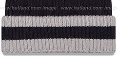 Yankees CHILLER FILLER BEANIE Navy-Grey by New Era - 3rd View