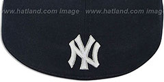 Yankees CIRCLE-CLOSER Navy-Grey Fitted Hat by New Era - 3rd View