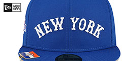 Yankees CITY FLAG VISOR CLIP SIDE-PATCH Royal Hat by New Era - 3rd View