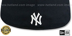 Yankees JUDGE 99 Navy Fitted Hat by New Era - 3rd View