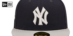 Yankees LETTERMAN SIDE-PATCH Fitted Hat by New Era - 3rd View