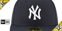 Yankees LOW-CROWN GAME Fitted Hat by New Era - 3rd View