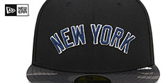 Yankees METALLIC CAMO Fitted Hat by New Era - 3rd View