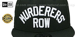 Yankees MURDERERS ROW SNAPBACK Black Hat by New Era - 3rd View