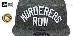 Yankees MURDERERS ROW SNAPBACK Melton Grey Hat by New Era - 3rd View