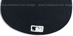 Yankees REAL TIGER VIZA-PRINT Navy Fitted Hat by New Era - 3rd View