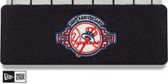 Yankees RETRO-CUFF Knit Beanie by New Era - 3rd View