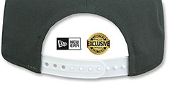 Yankees TEAM-BASIC SNAPBACK Charcoal-White Hat by New Era - 3rd View