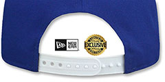 Yankees TEAM-BASIC SNAPBACK Royal-White Hat by New Era - 3rd View