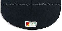 Yankees TYE-DYE INSIDER Navy Fitted Hat by New Era - 3rd View