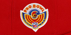 49ers 1996 PRO BOWL SIDE-PATCH SNAPBACK Hat by New Era - 4th View