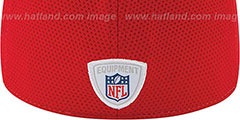 49ers 2014 NFL TRAINING FLEX White Hat by New Era - 4th View