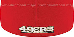 49ers 2015 NFL DRAFT FLEX Hat by New Era - 4th View