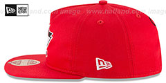 49ers BAY AREA BACK2BACK SNAPBACK Red Hat by New Era - 4th View