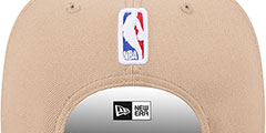 76ers 2024 NBA DRAFT SNAPBACK Camel-Royal Hat by New Era - 4th View