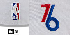 76ers 22-23 CITY-EDITION Fitted Hat by New Era - 4th View