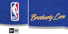 76ers 24-25 ALTERNATE CITY-EDITION Fitted Hat by New Era - 4th View