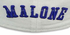 76ers MALONE TEAM-UP White Fitted Hat by New Era - 4th View