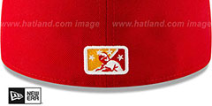 Aces COPA Red Fitted Hat by New Era - 4th View