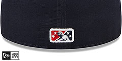 Aces MILB MARVEL DEFENDERS Navy Fitted Hat by New Era - 4th View