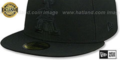 American League MLB UMPIRE BLACKOUT Hat by New Era - 4th View