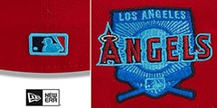 Angels 2023 FATHERS DAY Fitted Hat by New Era - 4th View