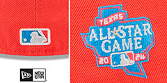 Angels 2024 MLB ALL-STAR GAME Fitted Hat by New Era - 4th View