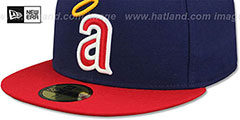 Angels CAREW Fitted Hat by New Era - 4th View