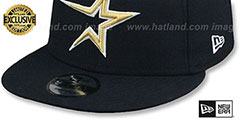 Astros 1999 HOME COOPERSTOWN REPLICA SNAPBACK Hat by New Era - 4th View