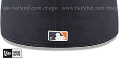 Astros 2018 PROLIGHT-BP Navy-Orange Fitted Hat by New Era - 4th View