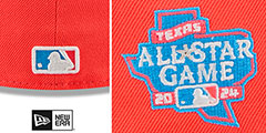 Astros 2024 MLB ALL-STAR GAME Fitted Hat by New Era - 4th View