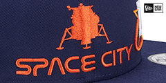 Astros ALTERNATE CITY CONNECT SNAPBACK Hat by New Era - 4th View