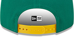 Athletics 2024 BATTING PRACTICE 950 SNAPBACK Hat by New Era - 4th View