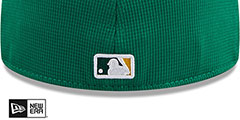 Athletics 2024 BATTING PRACTICE Fitted Hat by New Era - 4th View