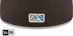 Aviators COPA Grey-Blue Fitted Hat by New Era - 4th View